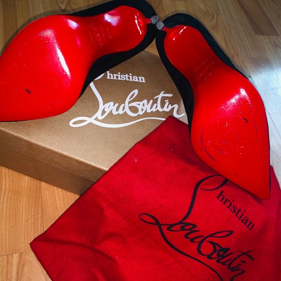 NEW!! Christian Louboutin: Pigalle Follies 100mm - Picture 3 of 5